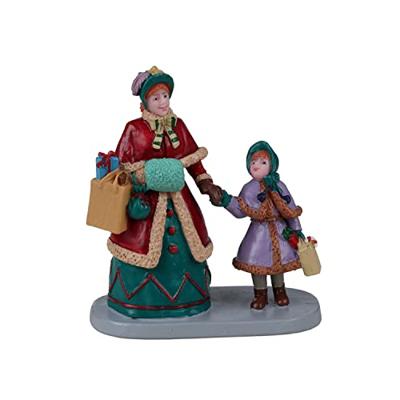 Lemax holiday shopping with mum kerstdorp figuur type 2 Caddington Village 2022