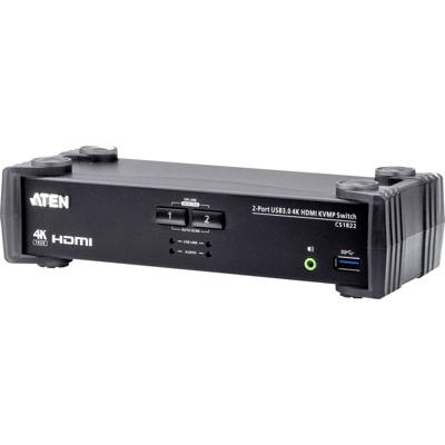 ATEN CS1822 KVM-switch HDMI Toetsenbord 4096 x 2160 Pixel