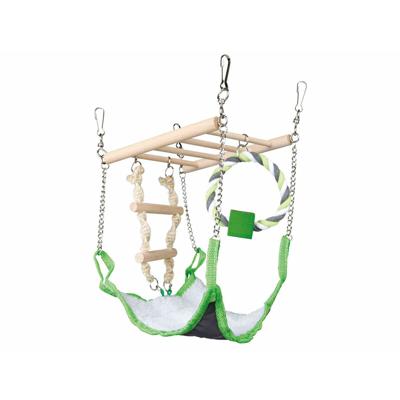 TRIXIE HANGBRUG MET HANGMAT 17X15X22 CM 3 ST