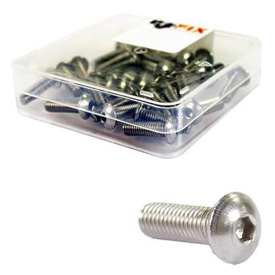 Bofix inbusbout m5x35 rvs bolkop (25st)