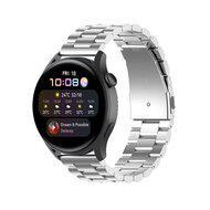 Stalen schakelband - Zilver - Samsung Galaxy Watch 3 - 45mm Stalen schakelband - Zilver - Samsung Galaxy Watch 3 - 45mm