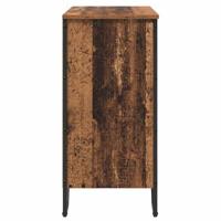 Dressoir met plank met opslag met de deur Bruin 78 x 35,5 x 74,5 cm Bewerkt hout - thumbnail