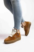 Off The Pitch Mocha Sneakers Dames Bruin - Maat 37 - Kleur: Bruin | Soccerfanshop - thumbnail