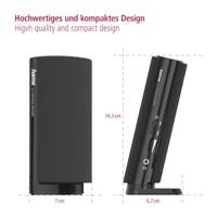 Hama 2.0 PC-luidsprekers Kabelgebonden 2.5 W Zwart - thumbnail