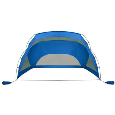 Strandtent 274x178x170/148 cm 185T taft azuurblauw Strandtent 274x178x170/148 cm 185T taft azuurblauw