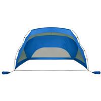 Strandtent 274x178x170/148 cm 185T taft azuurblauw - thumbnail