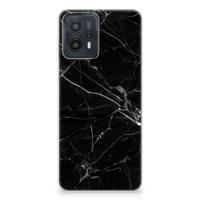 Motorola Moto G23 | G13 | TPU | Siliconen hoesje | Marmer Zwart - Origineel Cadeau Vader - thumbnail