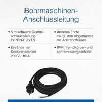 AS Schwabe 70558 Aansluitkabel Stroom Zwart 5.00 m - thumbnail