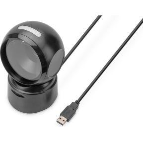 Digitus DA-81005 2D-barcodescanner Kabel 1D, 2D Laser Zwart Desktop USB Digitus DA-81005 2D-barcodescanner Kabel 1D, 2D Laser Zwart Desktop USB