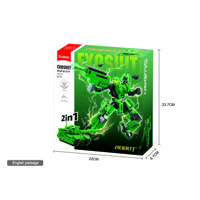 Sluban Army tank 2 in 1 (m38-b1279) - thumbnail