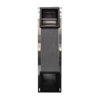 OUTLET Toiletrolhouder Inbouw BWS inclusief Reserverolhouder Mat Zwart - thumbnail