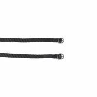 HS Spoorriemen nylon zwart/zwart - thumbnail