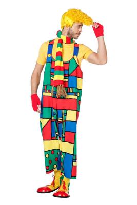 Clown Mondriaan Man Clown Mondriaan Man