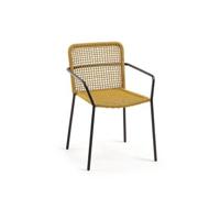 Eetkamerstoel Ellen, Stoel ellen mosterd - thumbnail