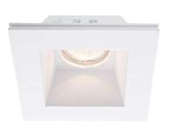 Deko Light Einbauring 120 GU5.3 110500 Plafondinbouwring LED, Halogeen GU5.3, MR16 50 W Wit - thumbnail