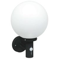 VidaXL Buiten wandlamp zwart 28 x 25 x 38 cm - thumbnail