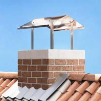 Rookkap Zilver 50 x 60 x 37 cm Roestvrij staal - thumbnail