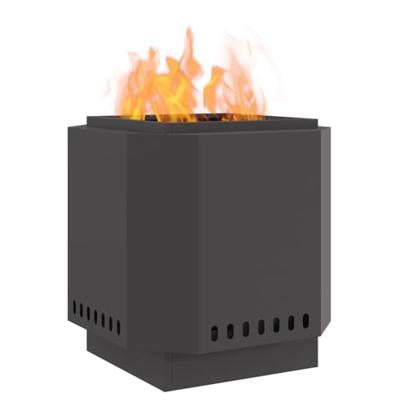 Vuurkorf Zwart 48 x 48 x 51 cm Koudgewalst staal