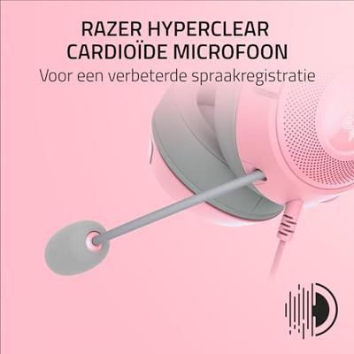 Razer Kraken Kitty V2 Bedraad Roze
