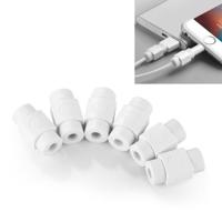 UGREEN LP127 6 stuks anti-break data kabel beschermer voor alle Apple originele data kabel - thumbnail