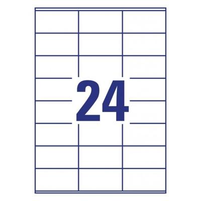 Avery-Zweckform LR3475-10 Etiketten 70 x 36 mm Kringlooppapier Wit 240 stuk(s) Permanent hechtend Universele etiketten 10 vel DIN A4 Avery-Zweckform LR3475-10 Etiketten 70 x 36 mm Kringlooppapier Wit 240 stuk(s) Permanent hechtend Universele etiketten 10 vel DIN A4