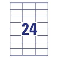 Avery-Zweckform LR3475-10 Etiketten 70 x 36 mm Kringlooppapier Wit 240 stuk(s) Permanent hechtend Universele etiketten 10 vel DIN A4 - thumbnail