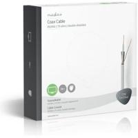 Coaxkabel | RG59U | 25,0 m | Wit - thumbnail