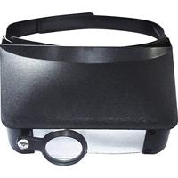 Basetech 2266930 2266930 Hoofdbandloep Vergrotingsfactor: 1.8 x, 2.3 x, 3.7 x, 4.8 x Zwart - thumbnail