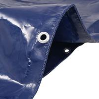 Dekzeil 650 g/m 2x3 m blauw - thumbnail