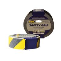 HPX Safety Grip - zwart /geel - 50mm x 18m - thumbnail