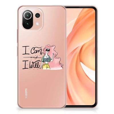 Xiaomi Mi 11 Lite | 11 Lite 5G NE Telefoonhoesje met Naam i Can Xiaomi Mi 11 Lite | 11 Lite 5G NE Telefoonhoesje met Naam i Can