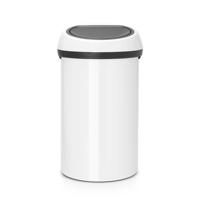 Brabantia touch bin afvalemmer 60 liter white - thumbnail