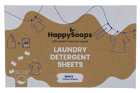 HappySoaps Laundry Detergent Sheets White - thumbnail