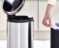 Brabantia Pedaalemmer NewIcon 12 liter Zilver - thumbnail