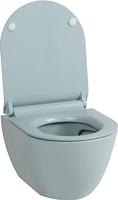Ben Segno 2.0 hangtoilet met toiletbril compact Xtra glaze+ Free flush mat azuur - thumbnail