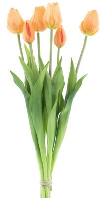 PSO Classic Tulip Bundle Tulp Duchesse x7 peach 47 cm kunstbloemen Buitengewoon de Boet - Buitengewoon de boet
