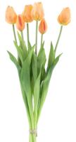 PSO Classic Tulip Bundle Tulp Duchesse x7 peach 47 cm kunstbloemen Buitengewoon de Boet - Buitengewoon de boet - thumbnail