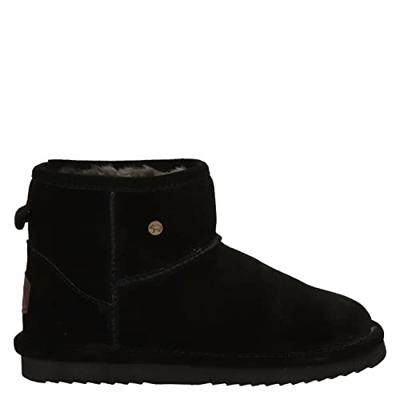 Warmbat Pantoffels Boot Wallaby WLY321099 Zwart-39 maat 39 - thumbnail