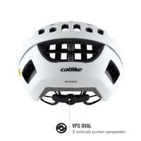 Buzaglo Catlike racehelm whisper ii maat m glans wit - thumbnail