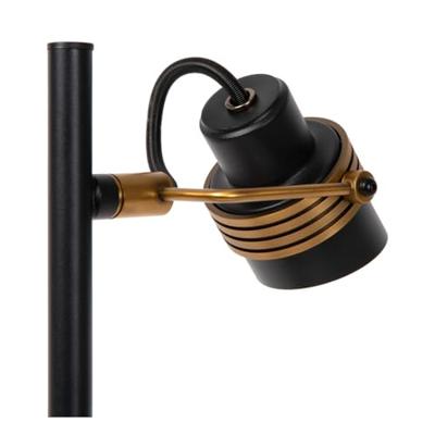 Lucide TUNDRAN - Tafellamp - 2xGU10 - Zwart