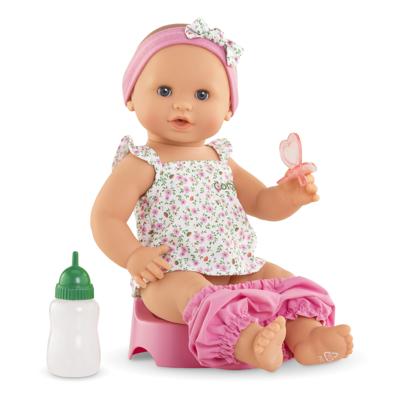 Corolle mon grande poupon drink- en plaspop emma - 36cm