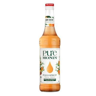 Monin pure peach & abrikoos siroop 70cl