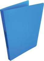 Alpha ringmap, voor ft A4, uit PP, 2 ringen van 16 mm, blauw - thumbnail