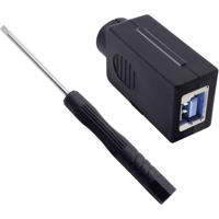 Quadrios 2001C205 USB 3.0 modulaire busset, type B Bus, recht 1 stuk(s) - thumbnail