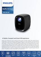Philips NeoPix 130 Smart Beamer Zwart - thumbnail