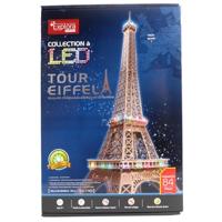 Puzzle 3D luminoso - All Eiffel - Gioco di costruzione - EXPLORA - 84 pezzi - Età 8+ - thumbnail