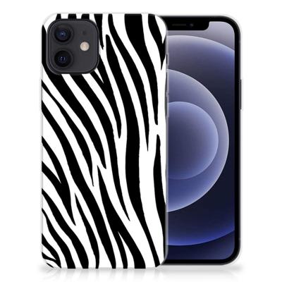 iPhone 12 | 12 Pro (6.1") | TPU Hoesje | Zebra
