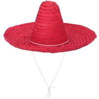Sombrero Puebla rood - thumbnail