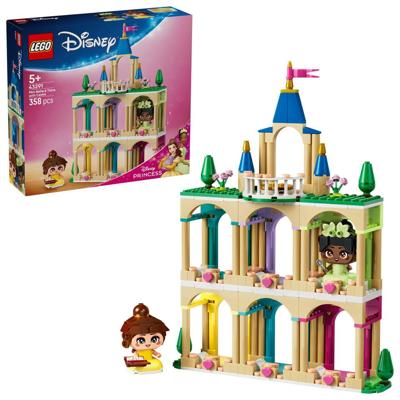LEGO® DISNEY 6589969 Princess de mini-prinsessen Belle en Tiana met hun kasteel (43291)