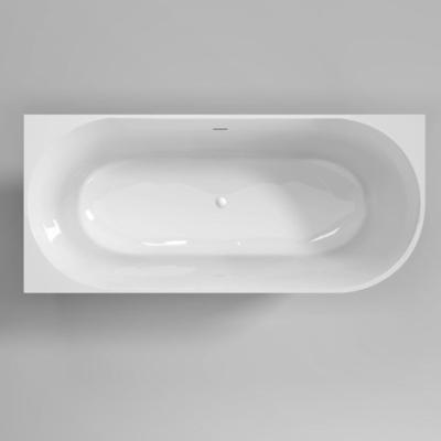 Half Vrijstaand Hoekbad Sanilux Moon Links 180x80x60 Wit Sanilux Half Vrijstaand Hoekbad Sanilux Moon Links 180x80x60 Wit Sanilux